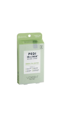 Pedi in a Box Deluxe 4 Step Green Tea Voesh spa pedicure kit